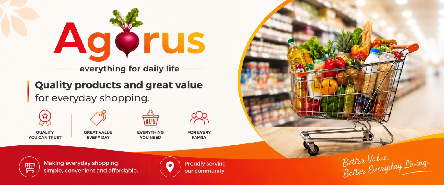 Agorus retail brand concept visual